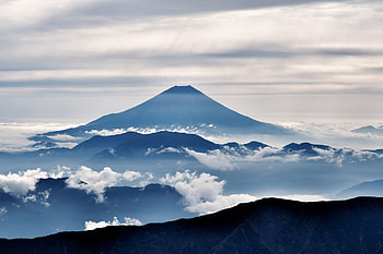 Mount Fuji Landscape Clouds, mount-fuji, mountains, nature, clouds, landscape HD wallpaper