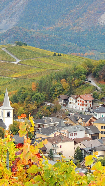 Man-made village, Architectural marvel, Urban planning, Modern lifestyle HD phone wallpaper