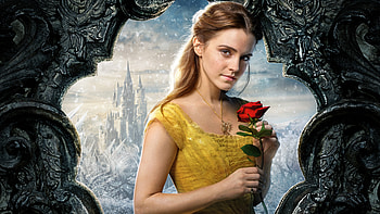 Beauty And The Beast Emma Watson, beauty-and-the-beast, 2017-movies, movies HD wallpaper