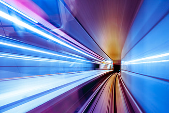 Miscellanea, Miscellaneous, Turn, Lines, Backlight, Illumination, Speed, Tunnel HD wallpaper