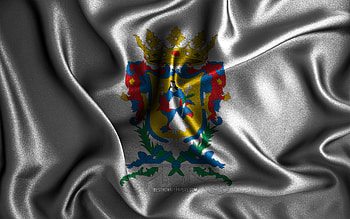 Guanajuato flag, , silk wavy flags, mexican states, Day of Guanajuato, fabric flags, Flag of Guanajuato, 3D art, Guanajuato, North America, States of Mexico, Guanajuato 3D flag, Mexico HD wallpaper