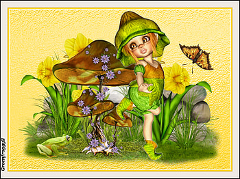 CUTE LITTLE PIXIE, ART, CUTE, , ABSTRACT HD wallpaper