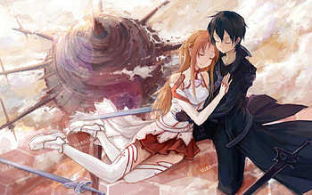 Broken World, SAO, Kirito, anime, Kirigaya Kazuto, game, manga, yuuki asuna HD wallpaper