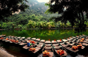 Vietnam travels, Ethan Simpson, , Village and rice fields HD wallpaper