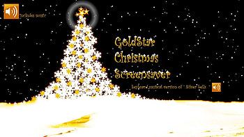 Goldstar Screensaver Music Christmas Saver Screen . HD wallpaper
