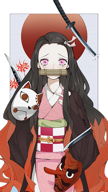 nezuko, anime HD phone wallpaper