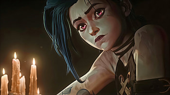 jinx arcane, Jinx (League Of Legends), Anime, League Of Legends HD wallpaper