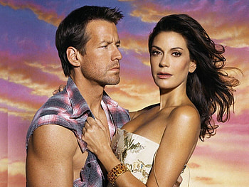 Desperate Housewives (2004 - 2012), mike, man, teri hatcher, girl, actress, james denton, woman, desperate housewives, tv series, susan, actor, couple HD wallpaper