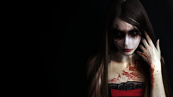 Dead Girl, gothic, movie, horror, girl, dead, bloody HD wallpaper