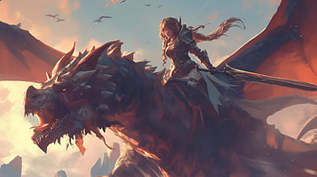 fantasy, dragon HD wallpaper