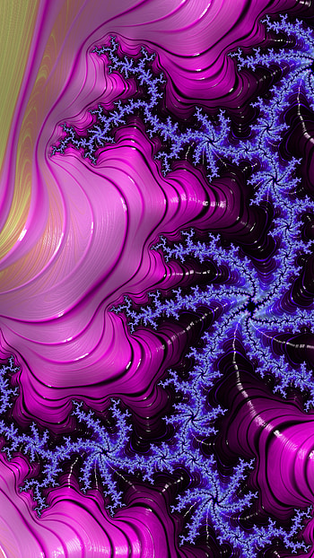 Fractal Art Trippy Psychedelic Background for Smart, Abstract, fractal HD phone wallpaper