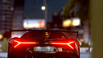 Lamborghini Veneno, Headlights back view, Supercar , Dynamic appeal HD wallpaper