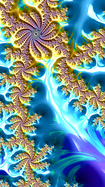 Fractal Art Trippy Psychedelic Background for Smart, trippy, colorful, colors, psychedelic, blue, Abstract, fractal, abstract blue HD phone wallpaper