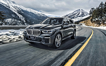 2022, BMW X5, G05, front view, exterior, xDrive 40Li, new black X5, German cars, black G05, BMW HD wallpaper