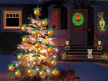 Christmas Magic, magic, exterior, christmas, collage HD wallpaper