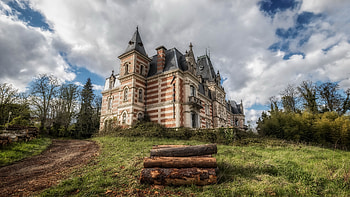 Castle, building, architecture, medievel HD wallpaper