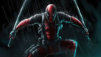 Deadpool Sword Hero , deadpool, superheroes, artwork, artist, artstation HD wallpaper