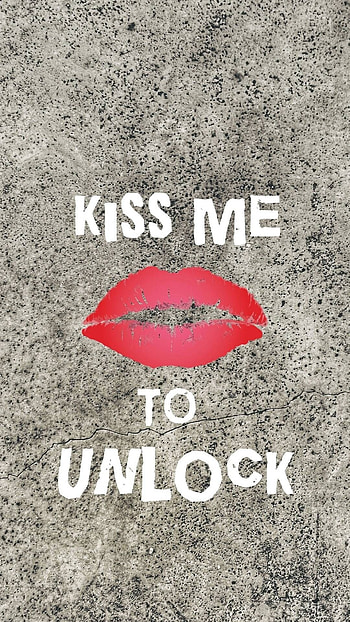 Dont Touch My Live, Kiss Me To Unlock HD phone wallpaper