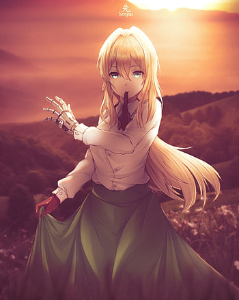 Violet, fofo, violetevergarden, anime HD phone wallpaper