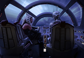 Huyang And Ahsoka, huyang, ahsoka, ahsoka-tano, star-wars, tv-shows HD wallpaper