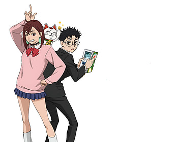 Momo Ayase and Ken Takakura, Anime, Dandadan, Momo Ayase, Ken Takakura HD wallpaper