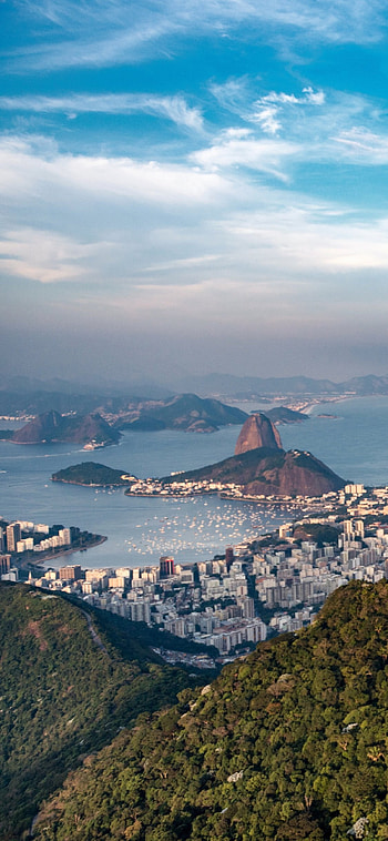 Rio de Janeiro, Man made city, Brazilian culture, Landmark HD phone wallpaper