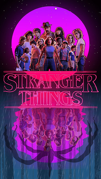 Stranger Things, Supernatural elements, Suspenseful plot, Compelling HD phone wallpaper