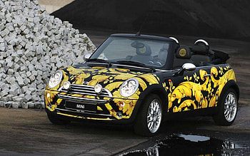Mini Cooper Versace Cabrio, mini, cooper, versace, cabrio HD wallpaper