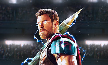 Thor, god of thunder, artwork HD wallpaper