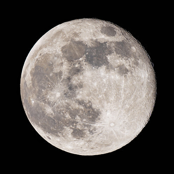 Universe, Night, Moon, Craters HD phone wallpaper