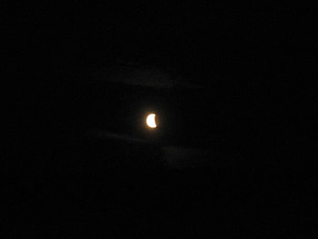 Lunar eclipse June 2011, nature, black, eclipse, moon HD wallpaper