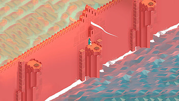 Monument Valley, Enigmatic landscapes, Mind-bending puzzles, Mesmerizing gaming experience HD wallpaper