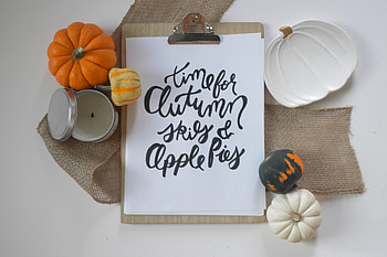 Autumn, Words, Inscription, Lettering HD wallpaper
