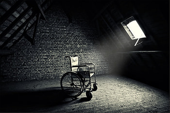 feels like imprisonment, other, window, wheelchair, entertainment HD wallpaper