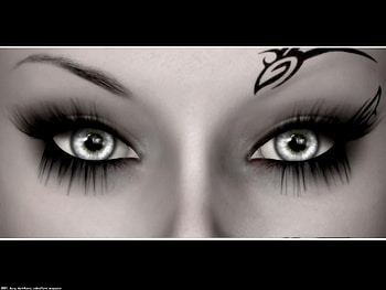 MYSTICAL EYES For Cinzia [The-Panther], abstract, graphy, black and white, other, eyes HD wallpaper