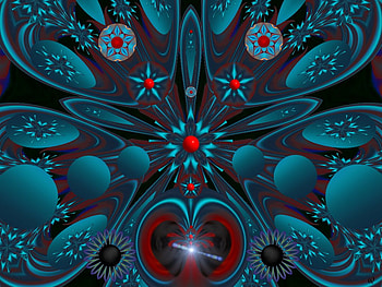 The Energy of a Thought, eye candy, abstract, 3d, fractal, collage HD wallpaper