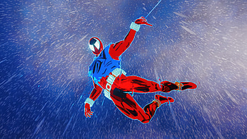 The Scarlet Spider , scarlet-spider, spiderman, superheroes, artwork, artwork, art HD wallpaper