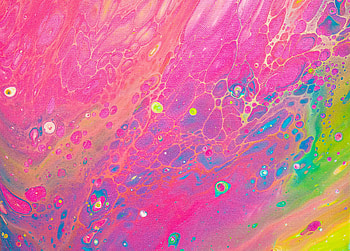 Abstract, Multicolored, Motley, Paint, Liquid, Stains, Spots, Fluid Art HD wallpaper