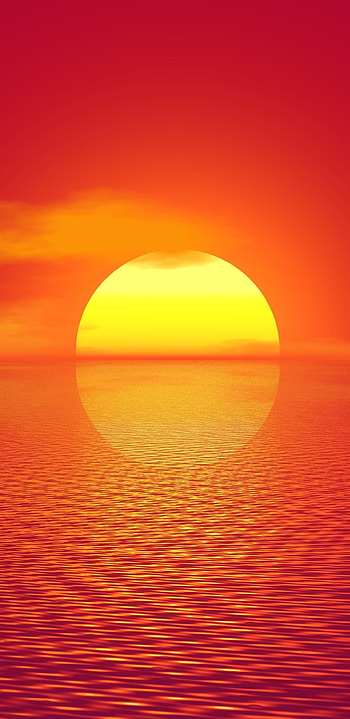 Sunset, Sun HD phone wallpaper