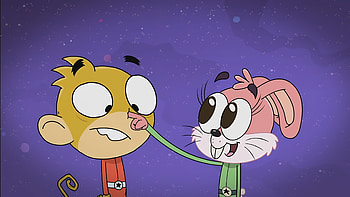 Rocket Monkeys — Playful Cartoon Duo, Cartoon HD wallpaper