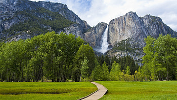 Yosemite National Park, Yosemite Falls, , Majestic beauty HD wallpaper
