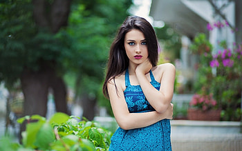 Beautiful Brunette, blue, brunette, eyes, beautiful, girl, lovely HD wallpaper