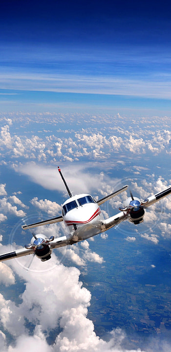 Beechcraft Super King Air, Aircrafts HD phone wallpaper