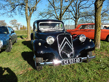 Citroen, Vintage, Oldtime, Traction HD wallpaper