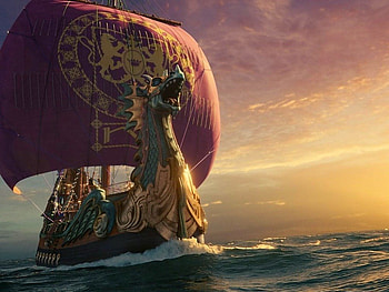 Warriors on the sea, sea, ship, colors, beautiful, viking, magical, dragon, emperor, splendor, water, warrior, ocean HD wallpaper