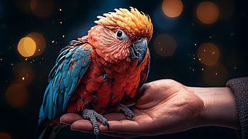 Vibrant Cockatoo – Exotic Bird Background, cockatoo, Animal, bird HD wallpaper