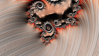 Fractal Art for your - Salmon Skin, CGI, pattern, psychedelic, trippy, Abstract, fractal HD wallpaper