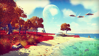 No Mans Sky Game Graphics, no-mans-sky, games HD wallpaper