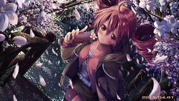 Kasane Teto, Anime, Utau HD wallpaper