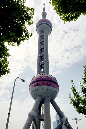Oriental Pearl Tower, Shanghai travel, Chinese landmark, Must-visit destination HD phone wallpaper